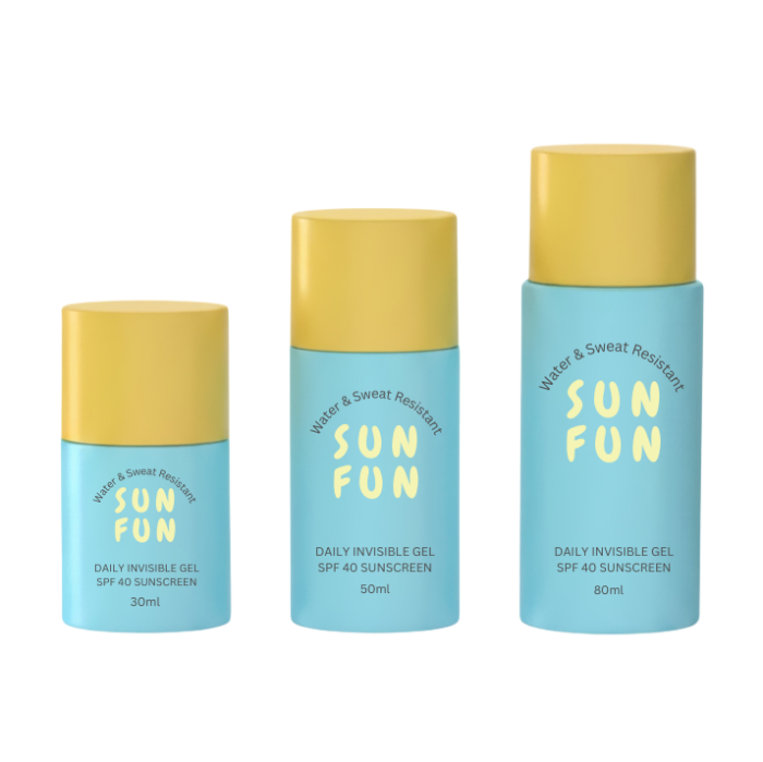 Empty Sunscreen Bottles PE3026-G